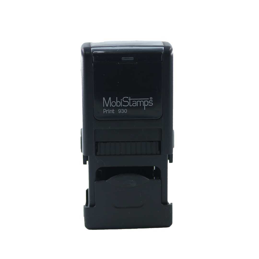 دسته مهر ژلاتینی مربع موبی مدل print c-930 جدید