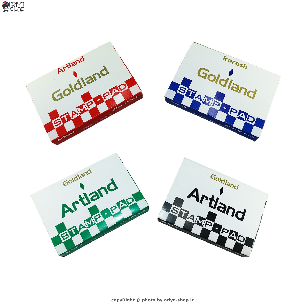 استامپ فلزی کوروش مدل artland  goldland