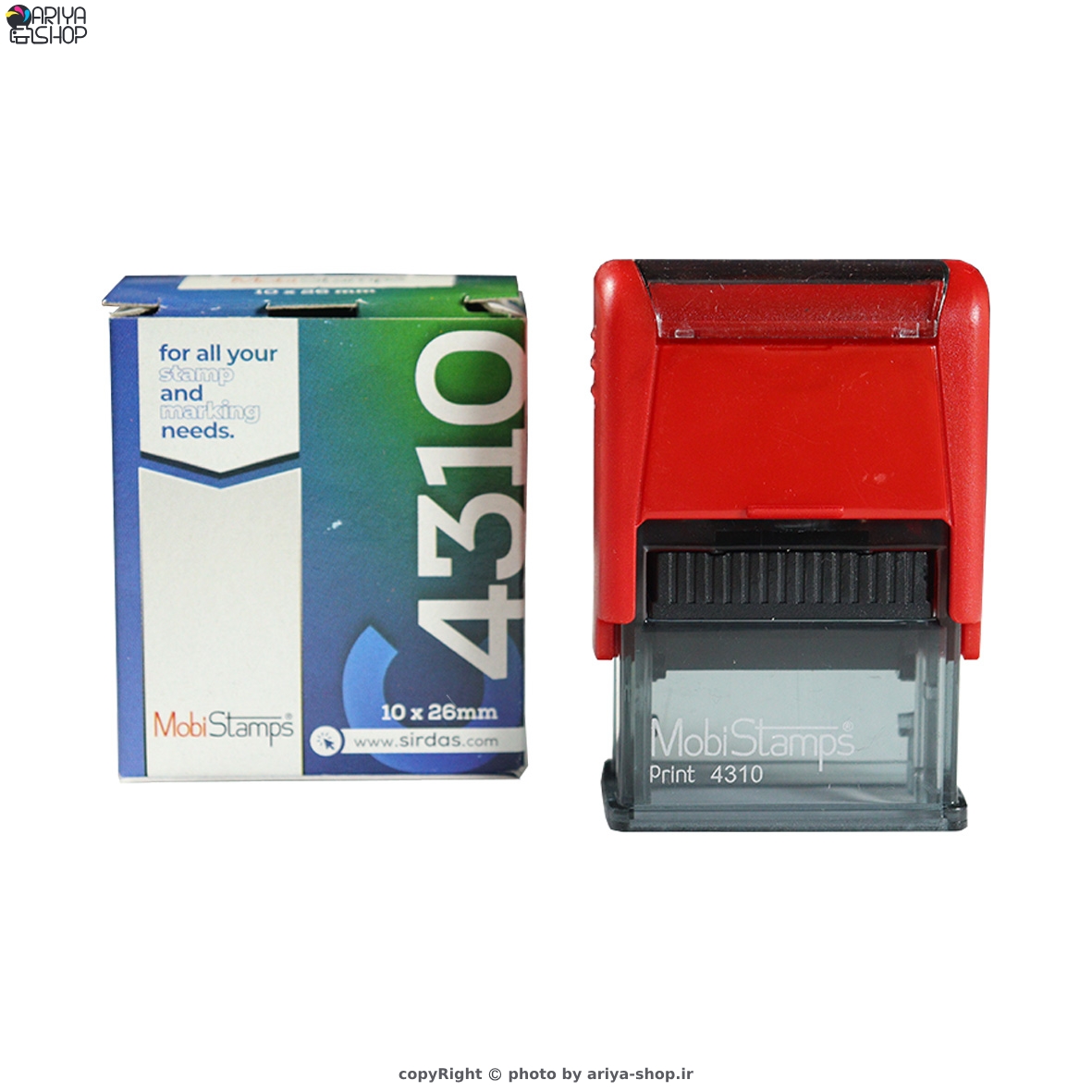 دسته مهر ژلاتینی موبی مدل print 4310